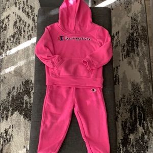 Great condition champion little girls outfit